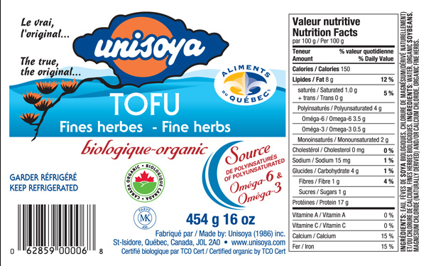 加拿大召回疑受李斯特菌污染的有機豆腐